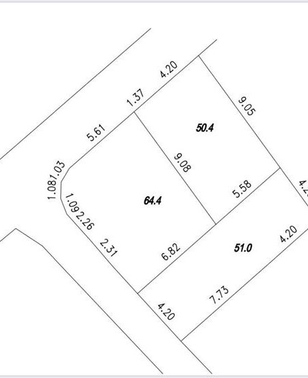 165m2 lô góc - oto - mặt tiền rộng - xây ccmn đỉnh - đối diện trường Công Nghiệp - chia 3 sổ vuông